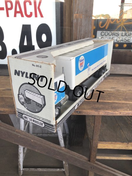 画像9: 80s Vintage NYLINT Pillsbury's Advertising GMC 18-WHEELER Truck (A365) (9)