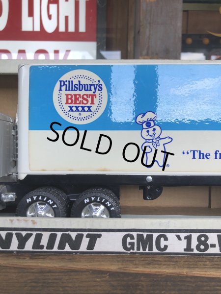 画像3: 80s Vintage NYLINT Pillsbury's Advertising GMC 18-WHEELER Truck (A365) (3)