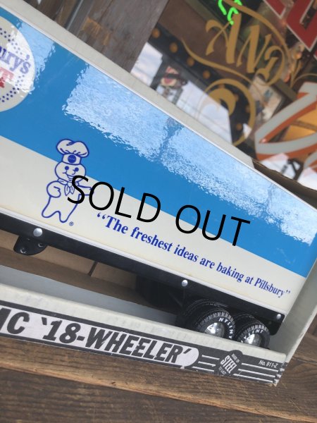 画像4: 80s Vintage NYLINT Pillsbury's Advertising GMC 18-WHEELER Truck (A365) (4)