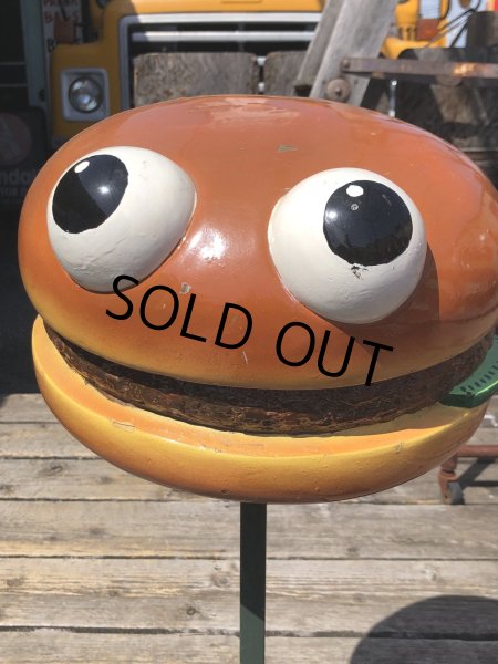 画像12: Vintage Original McDonalds Playland Setmakers Hamburger Patch Stool Chair (A366) (12)