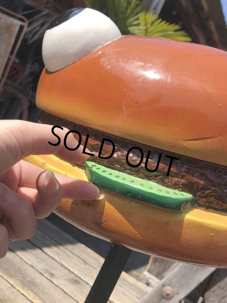 画像10: Vintage Original McDonalds Playland Setmakers Hamburger Patch Stool Chair (A366) (10)