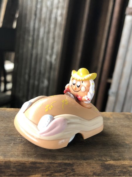 画像2: 90s Vintage IHOP Pancake Kids Meal Toy Pull-Back Car Harvest Harvey (A371) (2)