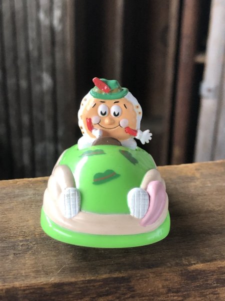 画像1: 90s Vintage IHOP Pancake Kids Meal Toy Pull-Back Car German Von Der Gus (A369) (1)