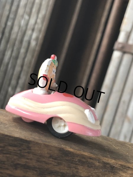 画像4: 90s Vintage IHOP Pancake Kids Meal Toy Pull-Back Car Cynthia Cinnamon Apple (A368) (4)