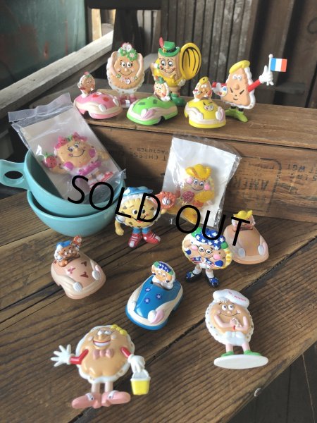 画像7: 90s Vintage IHOP Pancake Kids Meal Toy PVC Chocolate Chip Charlie (A373) (7)