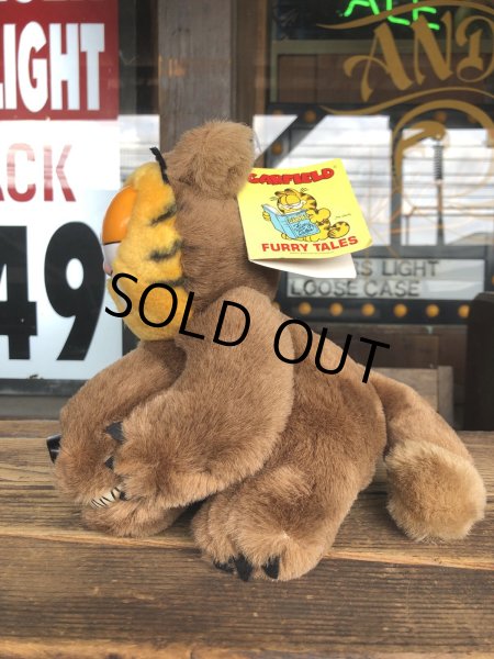 画像2: 80s Vintage Dakin Garfield the Cat Big Bad Wolf Costume Furry Tales Plush (A381) (2)