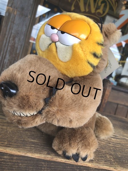 画像3: 80s Vintage Dakin Garfield the Cat Big Bad Wolf Costume Furry Tales Plush (A381) (3)