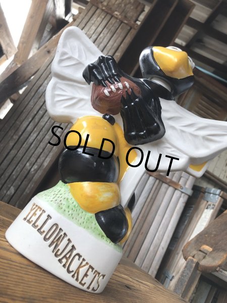 画像11: 70s Vintage McCormick Georgia Tech Football Mascot Yellowjackets Decanter (A383) (11)