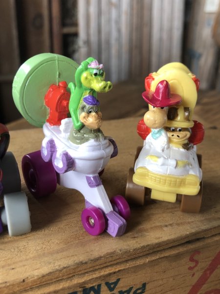 画像6: 90s Vintage Hardee's Hanna Barbera Fender Bender 500 SET (A387) (6)