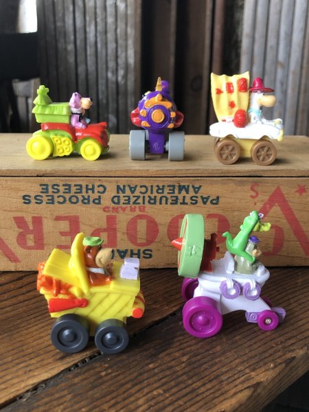 画像4: 90s Vintage Hardee's Hanna Barbera Fender Bender 500 SET (A387) (4)