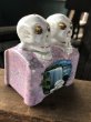 画像4: Vintage Nodding Skulls Salt and Pepper Ceramic Shakers Made in JAPAN (A389) (4)