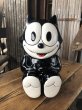 画像9: 90s Vintage Felix The Cat Ceramic Cookie Jar w/box (A390) (9)