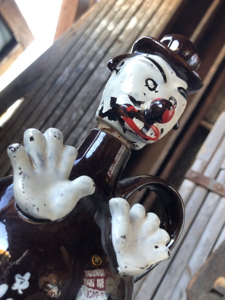 画像8: Vintage WILD CAT Juice Decanter Jug Bottle (A391) (8)