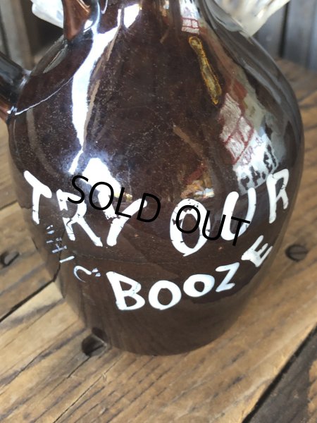 画像12: Vintage WILD CAT Juice Decanter Jug Bottle (A391) (12)