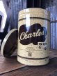 画像3: Charles Chips Advertising Tin Can (A398) (3)