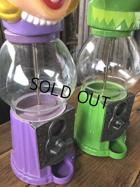 画像6: 00s The Muppet Show Kermit the Frog and Miss Piggy Gumball Machines (A400) (6)