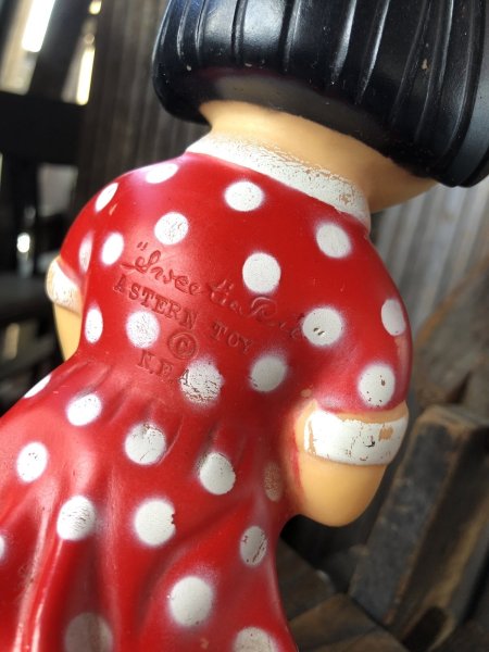 画像13: 50s Vintage Sweetie Pie Squeaky Rubber Toy (A401) (13)