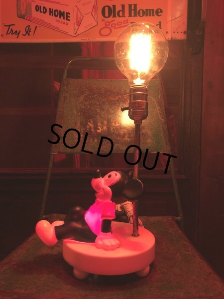 画像15: 70s Vintage Disney Mickey Mouse Night Lamp (A404) (15)