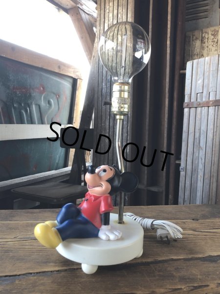 画像16: 70s Vintage Disney Mickey Mouse Night Lamp (A404) (16)