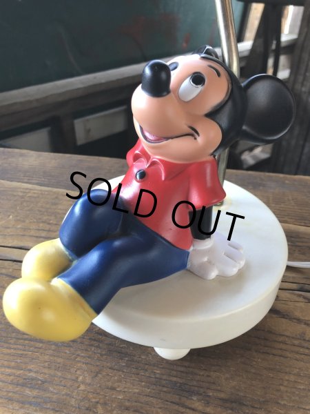 画像5: 70s Vintage Disney Mickey Mouse Night Lamp (A404) (5)