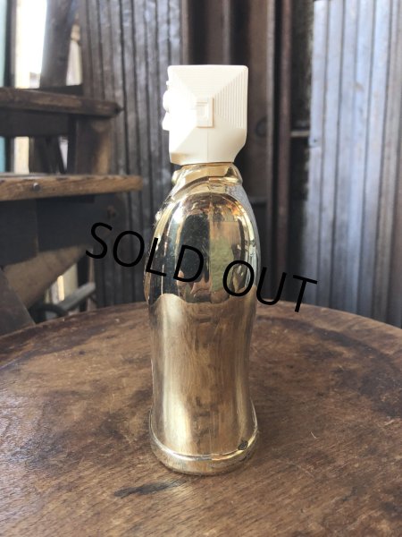 画像4: 40s Vintage Advertising HIS Men's After Shave Lotion Bottle Rare Gold Ver (A408)  (4)