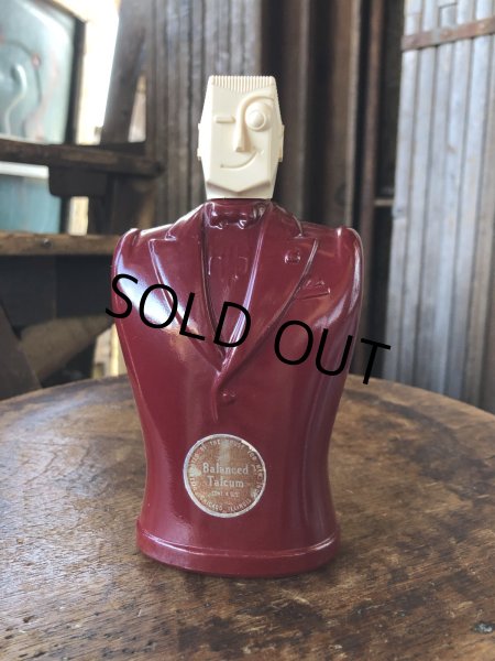 画像1: 40s Vintage Advertising HIS Men's Balanced Talcum Bottle (A404)  (1)