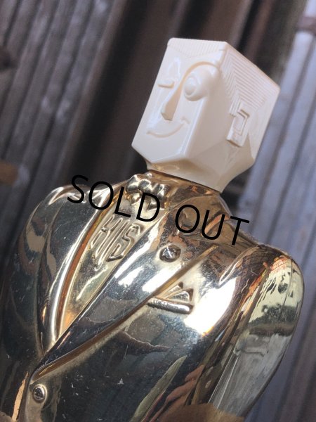 画像9: 40s Vintage Advertising HIS Men's After Shave Lotion Bottle Rare Gold Ver (A408)  (9)