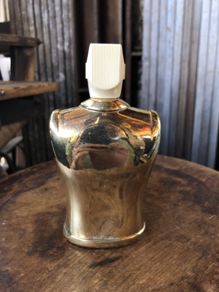 画像3: 40s Vintage Advertising HIS Men's After Shave Lotion Bottle Rare Gold Ver (A408)  (3)