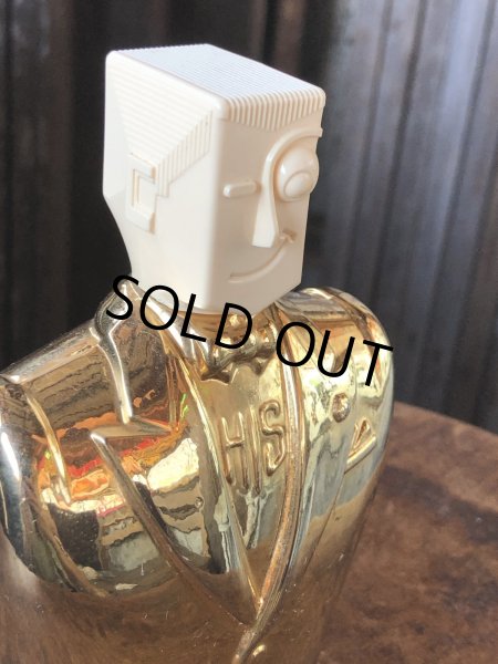 画像7: 40s Vintage Advertising HIS Men's After Shave Lotion Bottle Rare Gold Ver (A408)  (7)