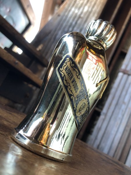 画像5: 40s Vintage Advertising HIS Men's Cologne Bottle Rare Gold Ver (A409)  (5)