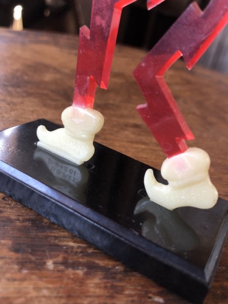 画像6: 〜50s Vintage REDDY KILOWATT Standing Business Card Holder Figure (A417) (6)