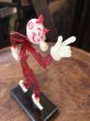 画像4: 〜50s Vintage REDDY KILOWATT Standing Business Card Holder Figure (A415) (4)