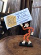 画像1: 〜50s Vintage REDDY KILOWATT Standing Business Card Holder Figure (A414) (1)