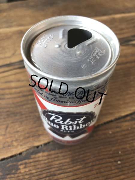画像3: Vintage Pabst Blue Ribbon Beer Pull Tab Tapa Can 7 fl oz (A421) (3)