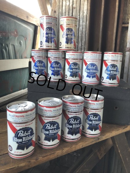 画像6: Vintage Pabst Blue Ribbon Beer Pull Tab Tapa Can 12 fl oz (A428) (6)