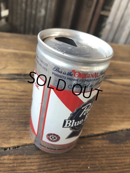 画像2: Vintage Pabst Blue Ribbon Beer Pull Tab Tapa Can 7 fl oz (A421) (2)