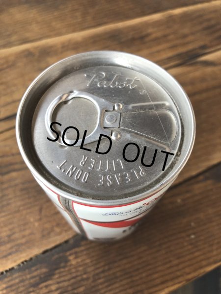 画像2: Vintage Pabst Blue Ribbon Beer Pull Tab Tapa Can 12 fl oz (A427) (2)