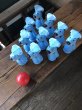画像8: 60s Hanna-Barbera Huckleberry Hound Bowling Pins Plastic Blow Mold Figures (A429)  (8)