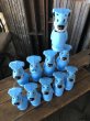 画像10: 60s Hanna-Barbera Huckleberry Hound Bowling Pins Plastic Blow Mold Figures (A429)  (10)