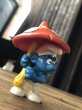 画像6: 70s Vintage Smurfs Umbrella Mushroom PVC Figure (A431)   (6)