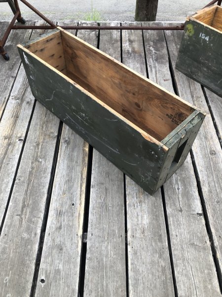 画像4: Vintage U.S MILITARY Wooden Crate No.5 (A433)   (4)