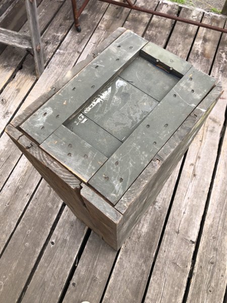 画像12: Vintage U.S MILITARY Wooden Crate No.4 (A432)   (12)