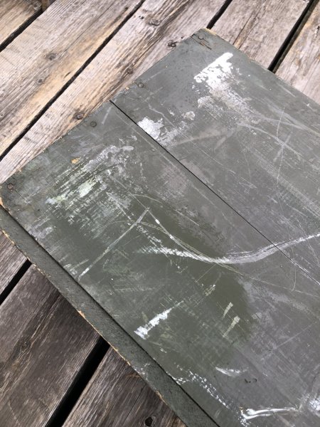 画像18: Vintage U.S MILITARY Wooden Crate No.5 (A433)   (18)