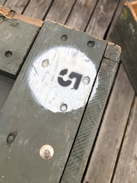 画像16: Vintage U.S MILITARY Wooden Crate No.5 (A433)   (16)