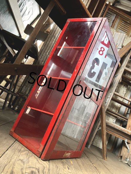 画像4: Vintage Lance Crackers Advertising Store Display Rack Case (A434)  (4)