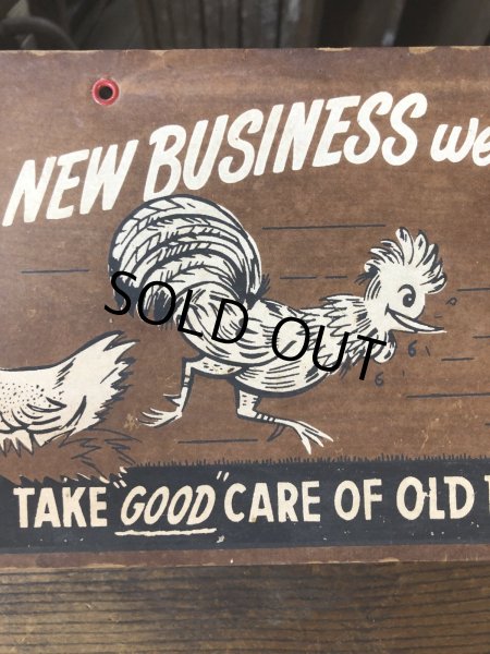 画像3:  Vintage Funny Card  " It's NEW BUSINESS... " (A451)   (3)