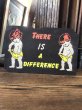 画像1:  Vintage Funny Card  " There is a difference " (A460)   (1)