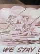 画像3:  Vintage Funny Card  " THIS TIME WE STAY UNTIL " (A463)   (3)