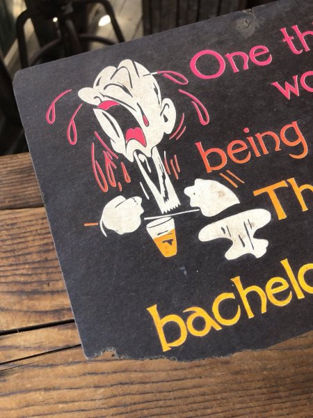 画像2:  Vintage Funny Card  " One thing... " (A458)   (2)