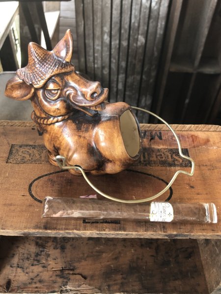 画像1: Vintage Donkey Ceramic Ashtray (A466)   (1)